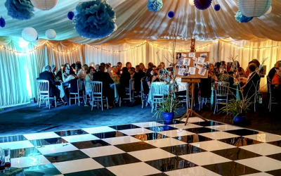 A themed dance floor 