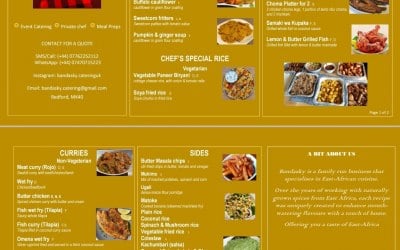 OUR MENU