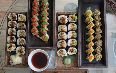 Sushi platter