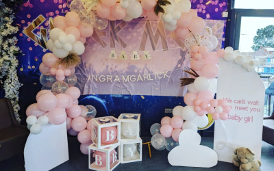 Pink Themed Baby Shower