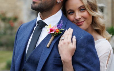 Notley Abbey Wedding Portrait