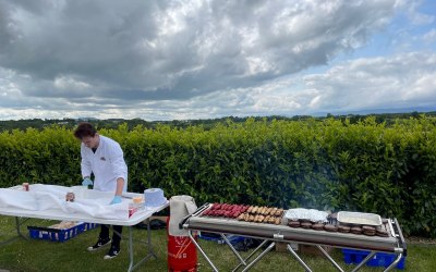 A served BBQ in Gulladuff