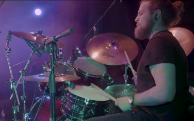 Here is a still from a live music event our team produced.