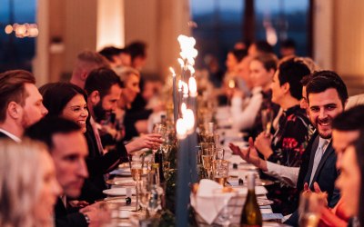 Ragley Hall wedding breakfast