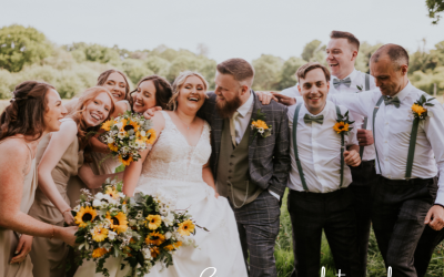 Sunflower Wedding Party