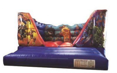 Super hero bouncy castle