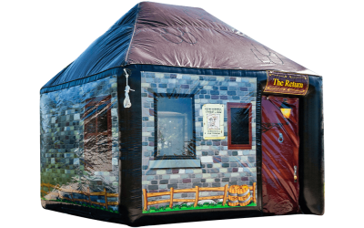 Inflatable pub hire in Cumbria by www.mrbouncescrazycastles.co.uk