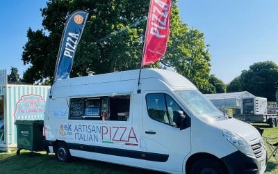 our 5 stars Pizza Van