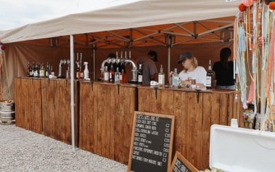 Rustic Cocktail Bar Hire Yorkshire