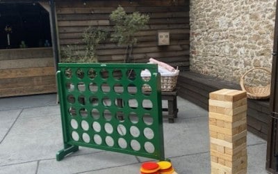 Giant Connect 4 & Jenga