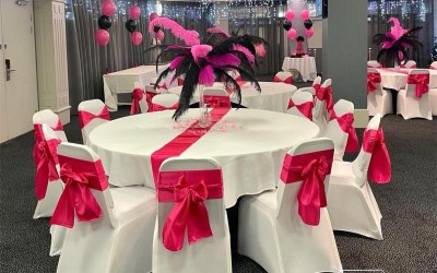 Chair Covers/ Bows / Table Display 