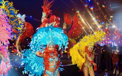 Brazilian Carnival Samba Dancers