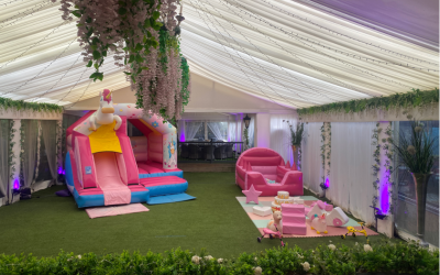 Unicorn Bouncy Castle & Soft Play
