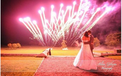 Wedding fireworks