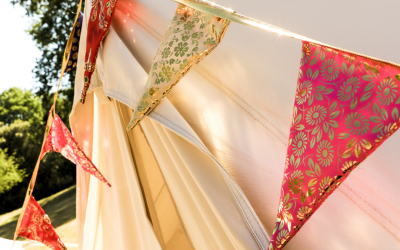 Boho Wedding Bell Tent