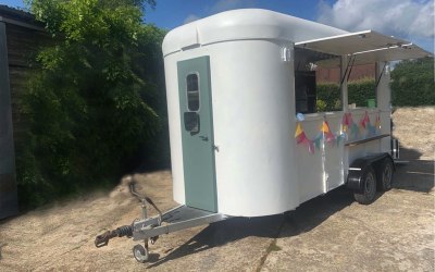 How fabulous is the newest addition to the FittBros Inc family our large vintage trailer is a real show stopper