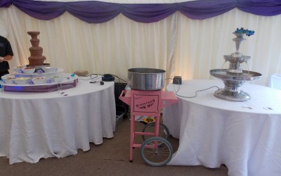 Hampshire chocolate fountain hire