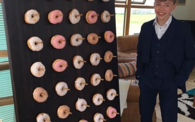 Our Donut Wall is such a popular feature on wedding days