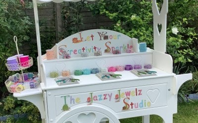 Bead bar cart for hire
