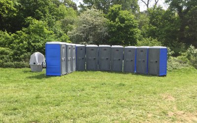 Toilets that don't look out of place at any event