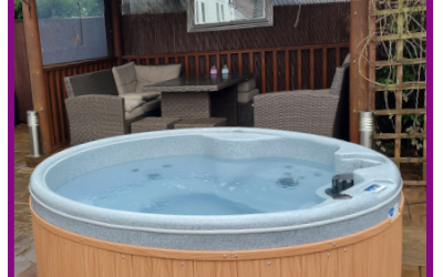 4-5 person solid hot tub