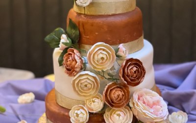 Indian Style Wedding Cake 