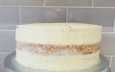 Semi Naked Buttercream Cake