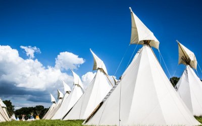 Traditional Tipis for 2 - 10 people