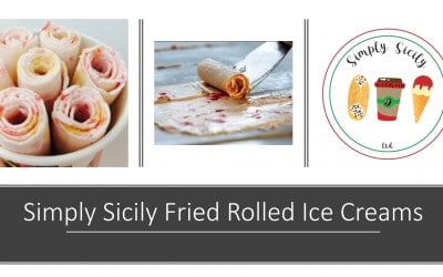 Fried rolled ice cream