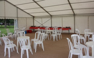 Clear span Marquee Hire