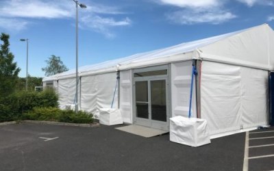 Temporary Storage Marquee Hire