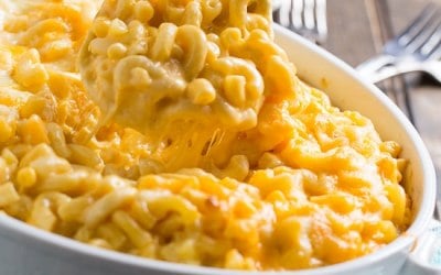 Uncle G's amazing Mac n Cheese with 3 kinds of Cheese