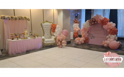 Suraika's Sweet 16 - Full Event Decor Provided By Us 