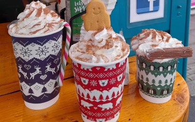 Festive hot chocolates