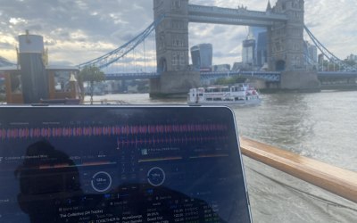 I regularly DJ for boat parties on the Thames 