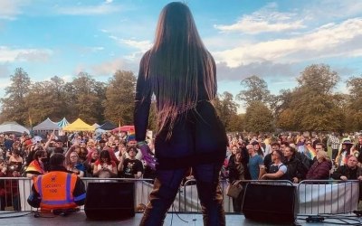 View from the stage 