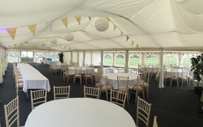 Jigsaw 180 wedding marquee