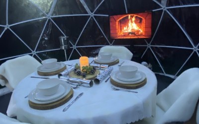 Igloo dome dinning package 