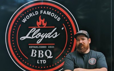 The owner of Lloyds' World Famous BBQ Ltd.