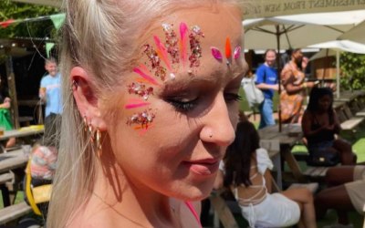 Festival Face Paint + Glitter
