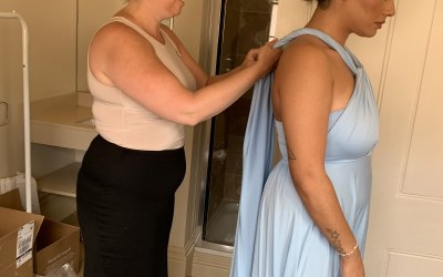 Dressing the Bridesmaids 