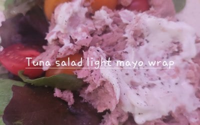 Tuna mayo wrap