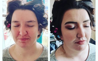 Before and after - Make up 