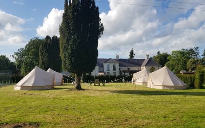 4x 5m Bell Tents for Guests