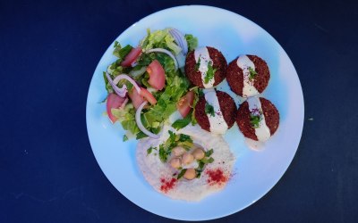 Falafel, Hummus & Salad