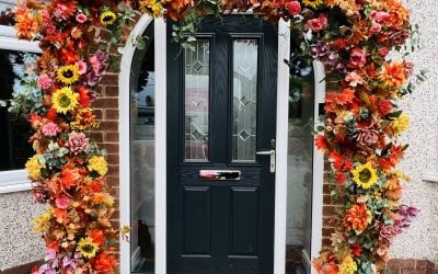Autumnal Door Display