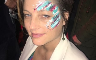 Lipstick Powder & Paint Bristol Facepainter & Glitter Artist