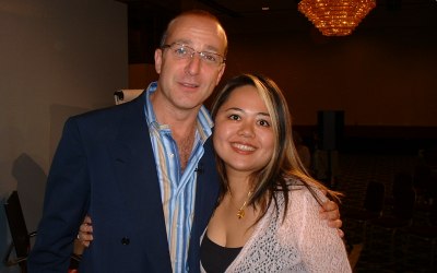 Master Ang at an event with Paul McKenna