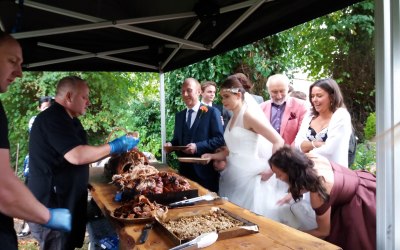 Hog roast weddings