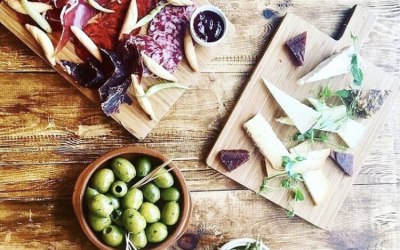 Spanish meat & cheese boards